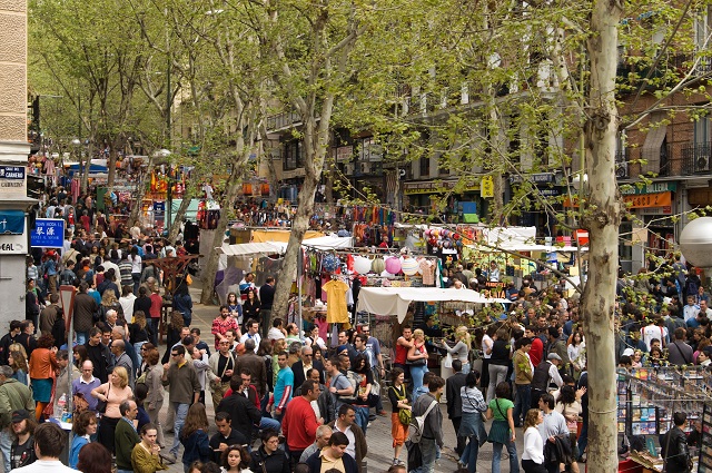 Rastro de Madrid: horario del mercadillo y calles